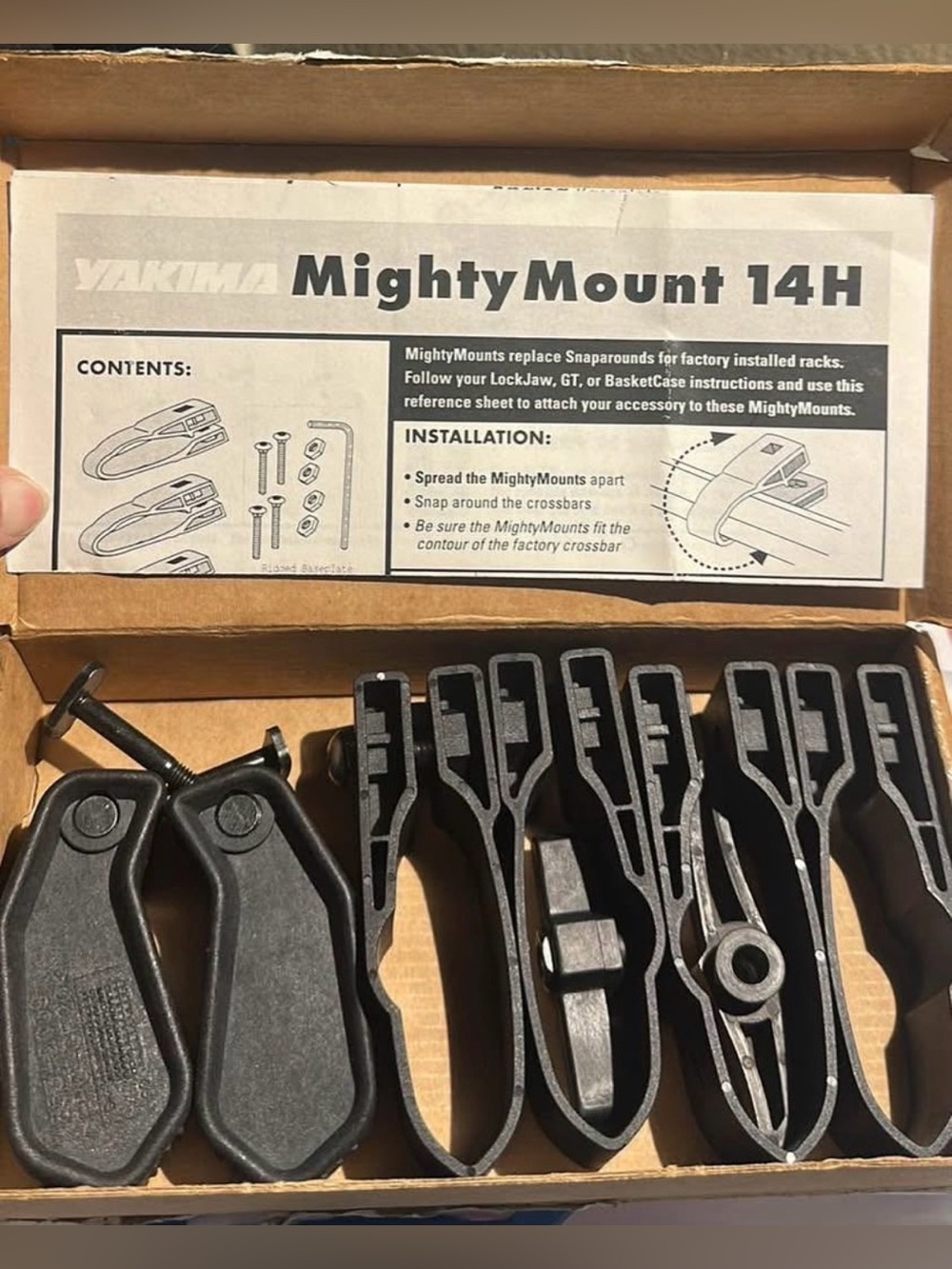 YAKIMA MightyMount 14H 
Hardware for Car Roof Rack
Brand New / Never Used